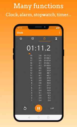 Simple Clock - A flexible multifunctional app 3