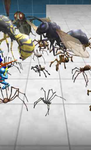 Simulateur de bataille Stickman Spiders 4