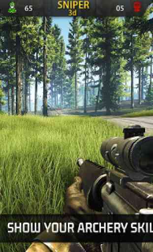 Sniper 3D - Jeux FPS: opération de couverture 3