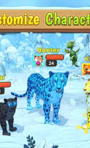Snow Leopard Family Sim Online 2