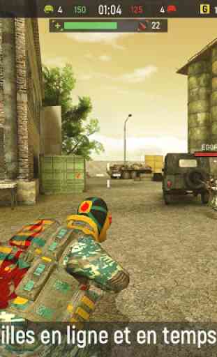Striker Zone: 3D Jeux De Guerre Tireur Online 1
