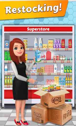 Supermarket Sim: Jeux de caissier pour filles 3