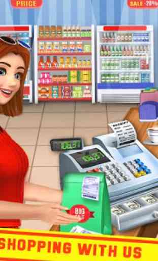 Supermarket Sim: Jeux de caissier pour filles 4