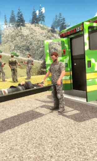 US Army Ambulance Driving Rescue Simulator 1