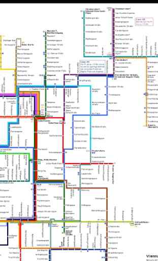 Vienna Tram Map 3