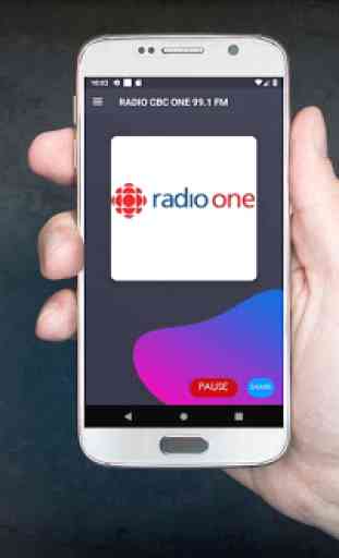 Radio CBC One 99.1 FM APP CA-DAB Radio Canada Free 1