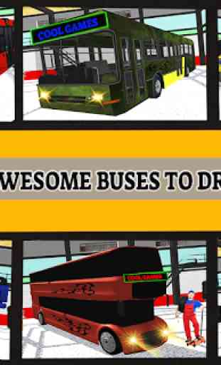 2019 Megabus Driving Simulator: Jeux sympas 3