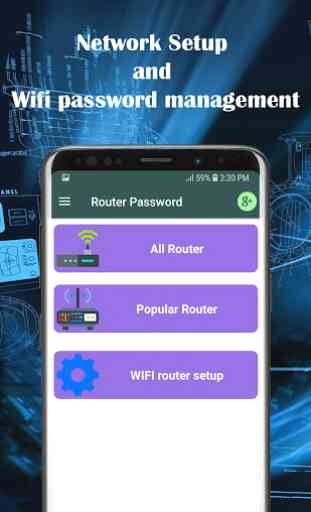 Admin routeur wifi - gestion wifi 1