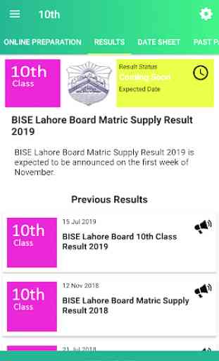 App for 10th Class Students - 10th Result 2019 2