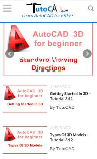 AutoCAD tutorials 2D/3D - Learn AutoCAD for free 4