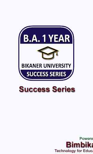 BA 1st Year Bikaner University 1