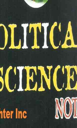 BA Bsc Political Science Notes 2