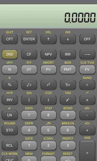 BA Financial Calculator 2