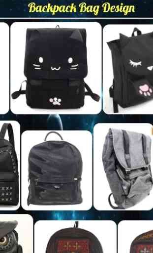 Backpack Bag Design 1