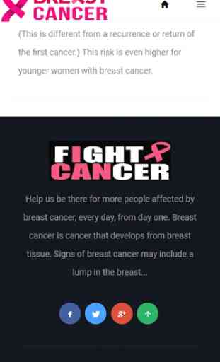 Breast Cancer: Information about breast cancer 4