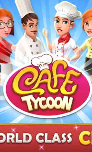 Cafe Tycoon: Simulation de cuisine et restaurant 2