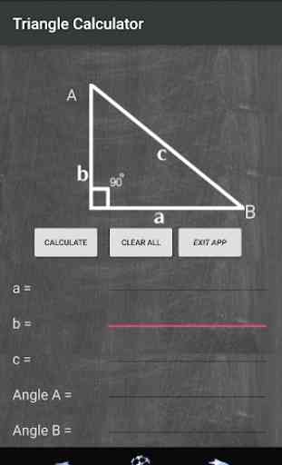 Calculatrice Triangle 4