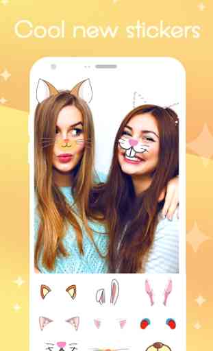 Candy Selfie Cam - Beauty Plus, Kawaii Stickers 2