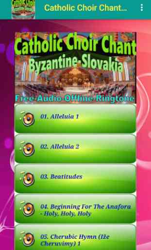 Catholic Choir Chant (Byzantine-Slovakia) Offline 2