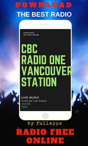 CBC Radio One VancouverEN LIGNE APP LIBRE 1