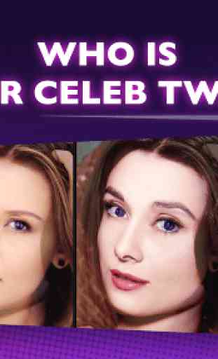 Celebrity Twin Face: Who Do U Look Like 1
