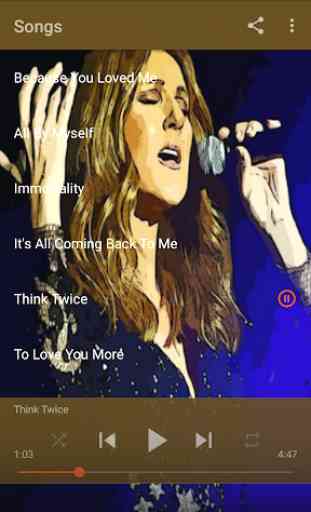 Celine Dion OFFLINE Songs 1