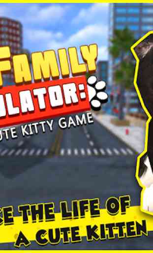 Chat famille simulateur: jeu de chat errant 3