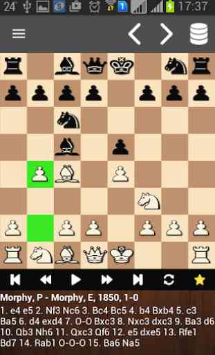 Chess PGN reader 4