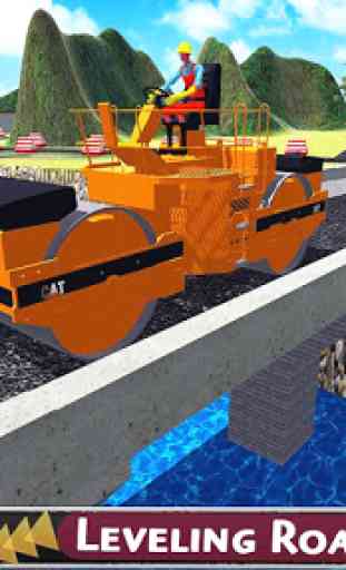 Construction de pont: River Road Bridge Builder 3D 2