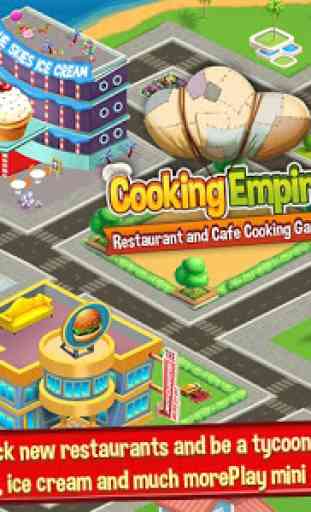 Cooking Empire - Restaurant et café jeu de cuisine 1