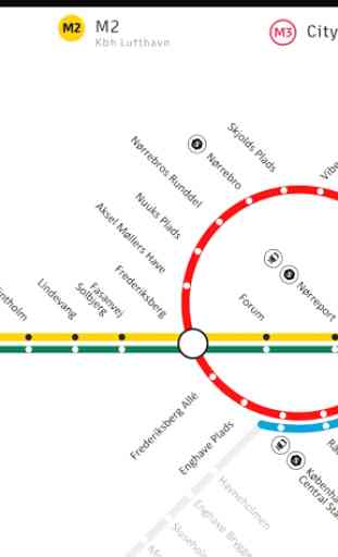 Copenhagen Metro Map 2
