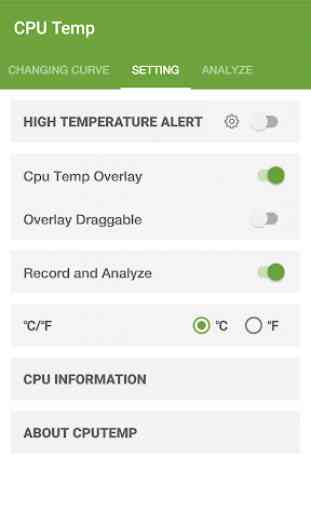 Cpu Temperature - Cpu, Memory, Battery Monitor 3