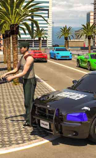 Crime City COP voiture: Driver 3D police 2018 2