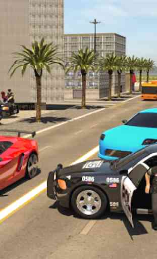 Crime City COP voiture: Driver 3D police 2018 3