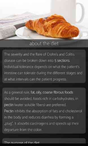 Diète Crohn et Colitis 2