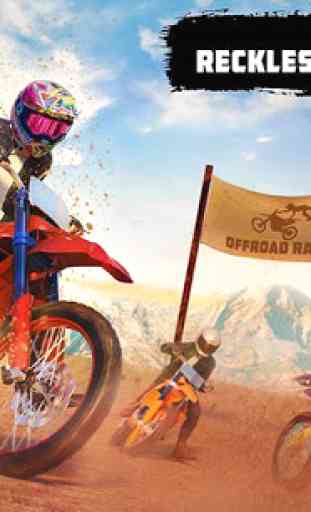 Dirt bike race: jeux de courses de moto extrêmes 1