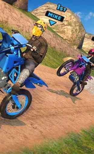 Dirt bike race: jeux de courses de moto extrêmes 3