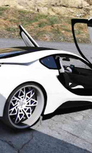 Driving BMW i8 Racing Simulator 2