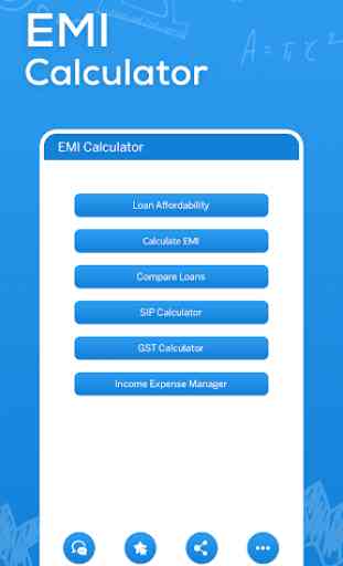 EMI Calculator - Home, Car, personal Loan, GST,SIP 1