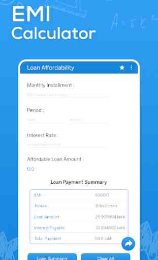 EMI Calculator - Home, Car, personal Loan, GST,SIP 2
