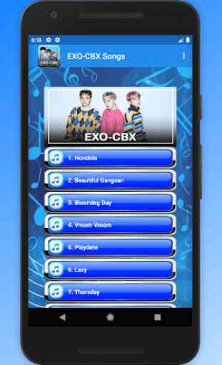 EXO-CBX Songs KPop Lyric 1