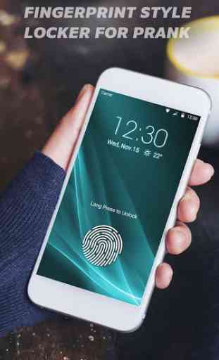 Fingerprint lock screen for prank--Touch ID 1