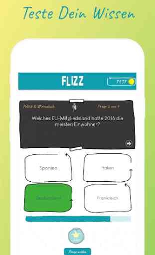 FLIZZ Quiz App - kostenloses Quizspiel 1