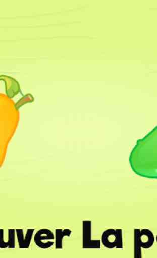 Fruits et légumes - Jeux pour enfants 3