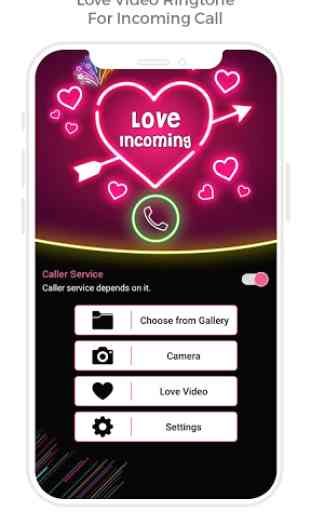 Full Screen Love Video Ringtone For Incoming Call 3