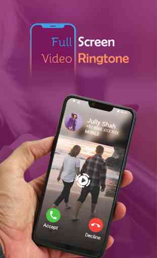 Full Screen Video Ringtone : Color Phone Flash 1