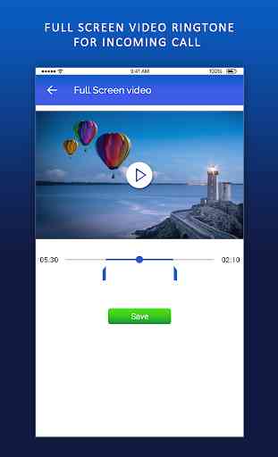 Full Screen Video Ringtone for Incoming Call 4