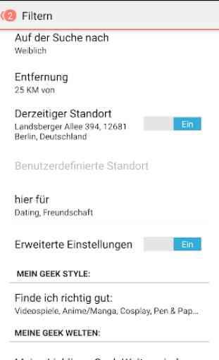 g33kdating - die Geek Dating App auf deutsch 3