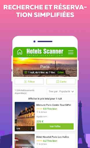 Hotels Scanner - comparer les hôtels 2