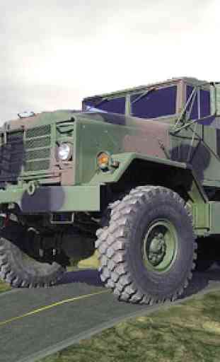 Indian Army Border Truck Transport 3